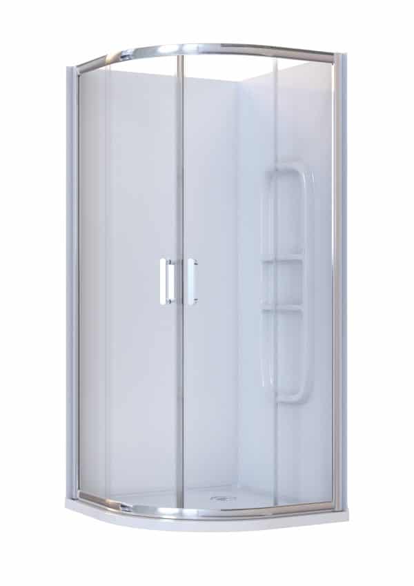 Rhine Acrylic Curved Chrome Side Mould