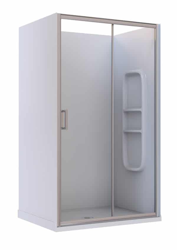 Rhine Acrylic Slider 3-Sd Chrome Side Mould