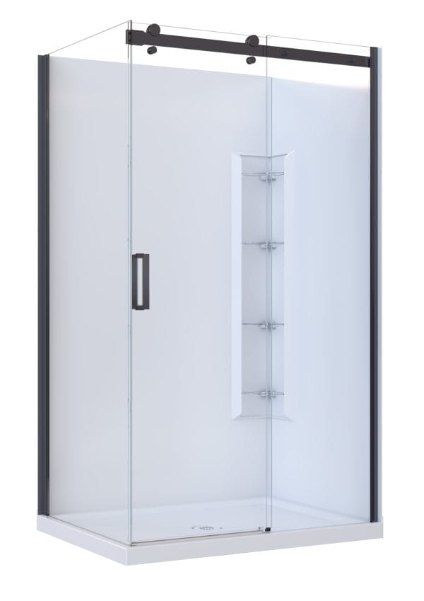 Anita Acrylic 2-Sd Black Corner Mould