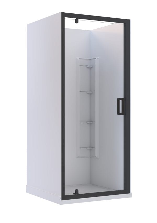 Rhine Acrylic 3-Sd Black Corner Mould