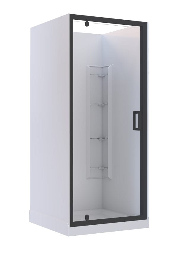 Samara Acrylic 3-Sd Black Corner Mould
