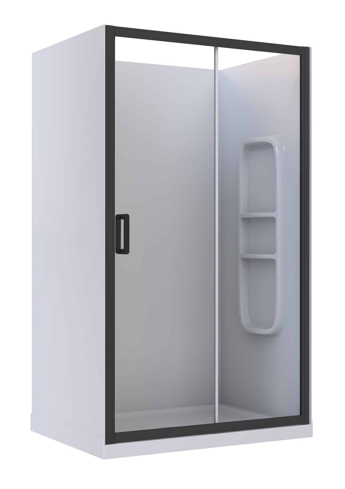 Samara Acrylic Slider 3-Sd Black Side Mould