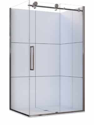 Ravello Tile 2-Sd Chrome Recessed Centre Waste RH