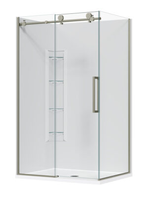 AstonSlidingAcrylic2s_1200x915mm_CornerMould_Wall_LH_BrushedNickel_AST0128_BN copy