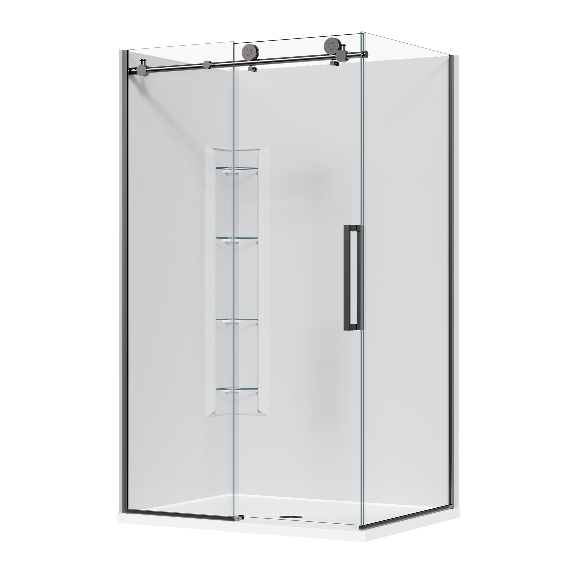 AstonSlidingAcrylic2s_1200x915mm_CornerMould_Wall_LH_Gunmetal_AST0128_GM copy